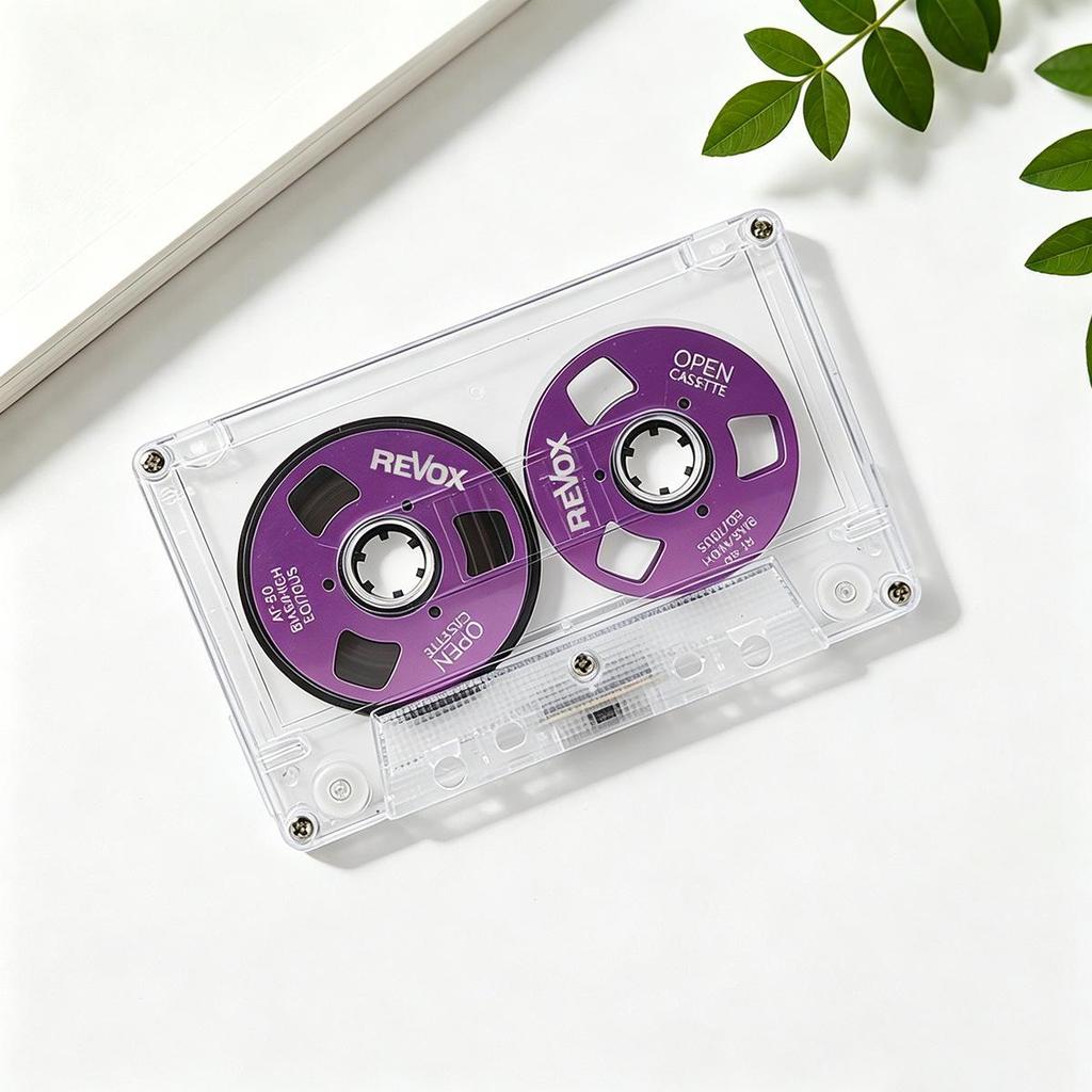 Doppelseitige Metall-Mini-Spule, 50-Minuten Typ I Leerkassette