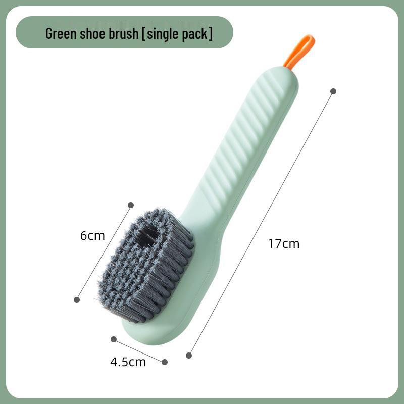 Homejia Press-Type Soft Bristle Shoe Cleaning Brush