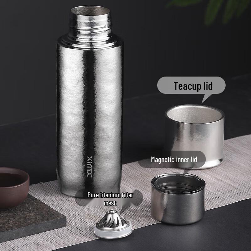 XIMX Magnetic Pure Titanium 450ml Vacuum Insulated Mug