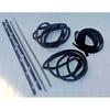 SUZUKI SAMURAI 80'-95' DOOR & GLASS SEAL KIT / DRIVER & PASSENGER SIDE |Fit For
