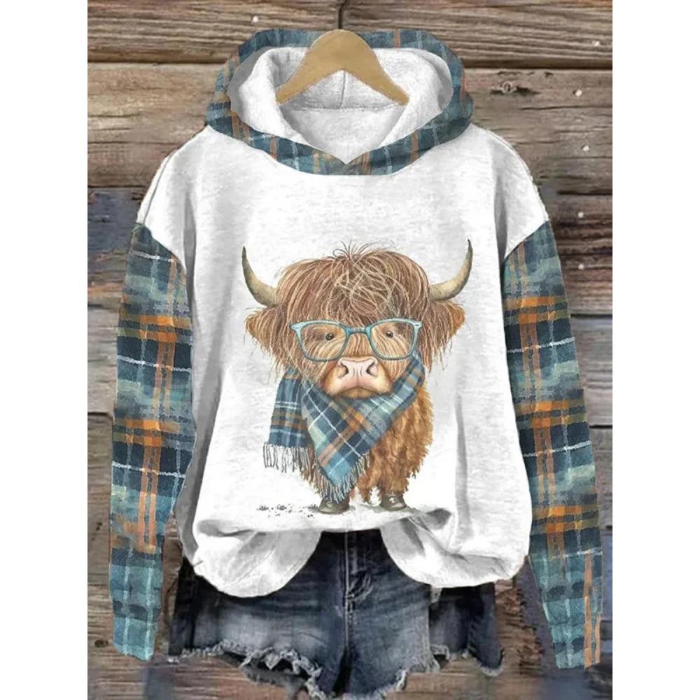 Fat Cat Dog Hoodies Animal 3D Print Women Men Casual Hooded Sweatshirts Streetwear Oversized Pullover Hoodie Top Female Clothing