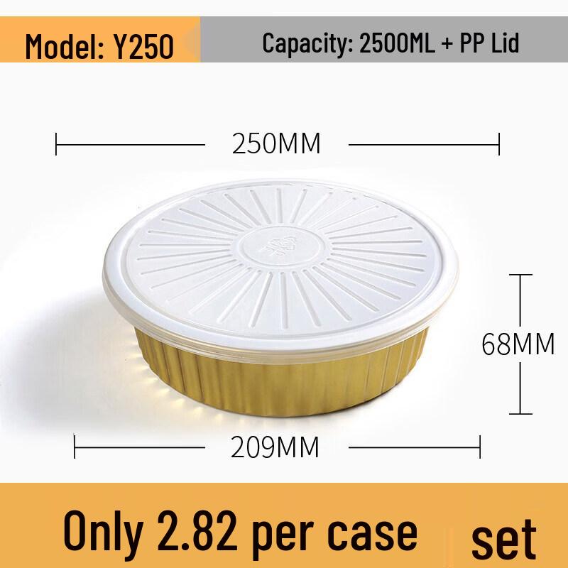 Disposable Aluminum Foil Baking & Takeaway Containers