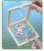 Chongqing Hongyadong Landmark Metal Fridge Magnet - Cultural Souvenir and Tourist Attraction Sticker
