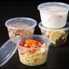 Disposable Round Transparent Takeaway Food Container