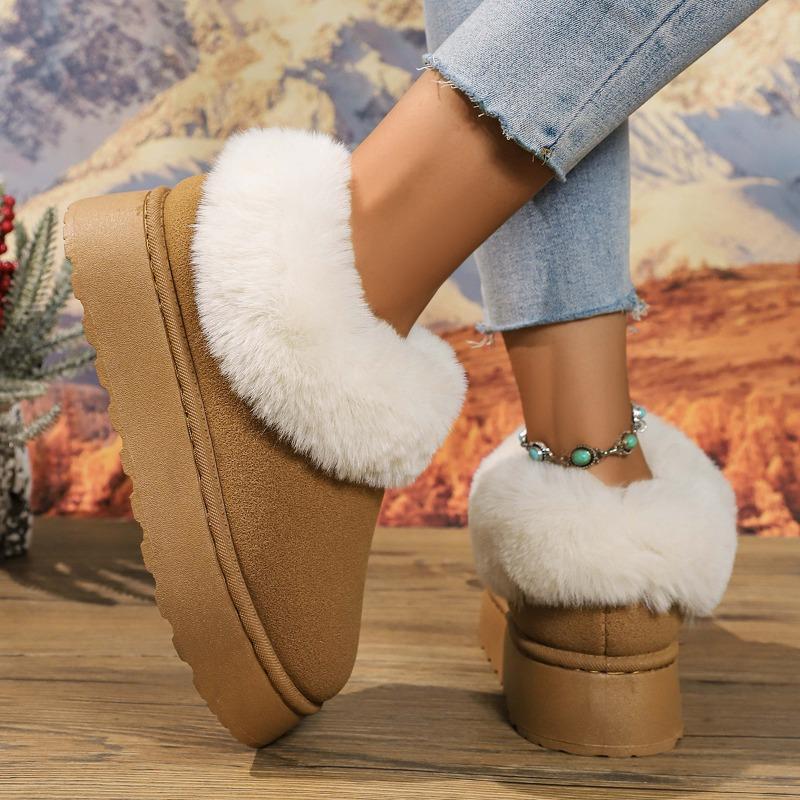 Snow Boots, Women's Shoes, Large-sized Home Warm Cotton Boots Are Bestsellers