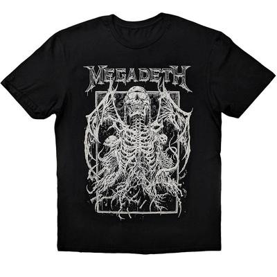 Megadeth T-Shirt Vic Rising Band Offiziell Neu Schwarz Unisex T-Shirt