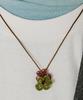 Vvv Asymmetrical Daisy Pendant String Necklace