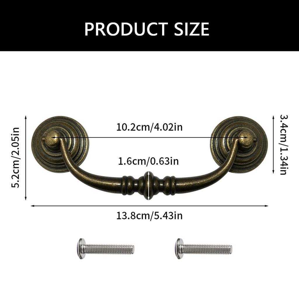 Stylish Modern Zinc Alloy Materials Drawer Handle Convenient for Bedroom Kitchen Cabinets and More Decoration