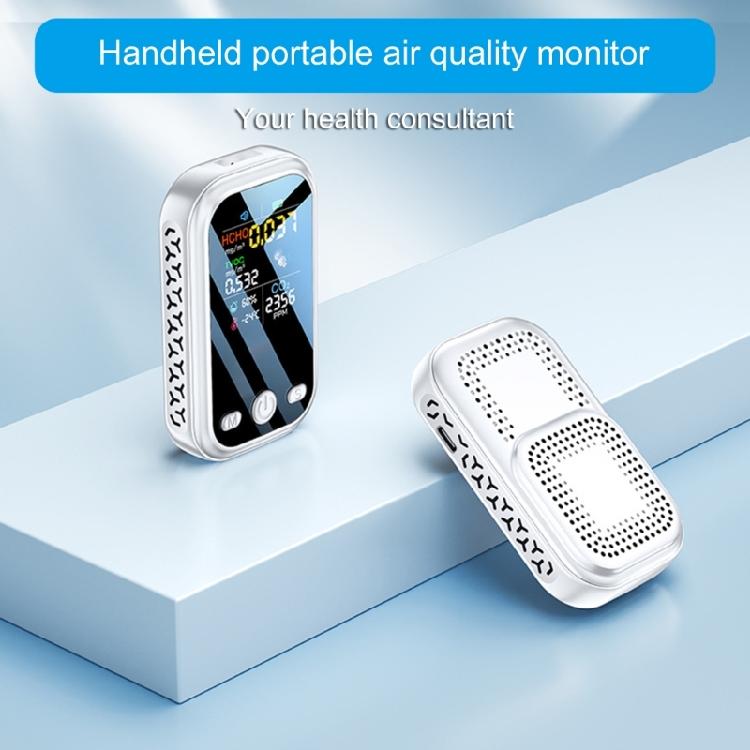 Digital Monitors with High Accuracy Precisions CO2 Monitorings Device ABS Tester for Kitchen Bathroom & Living Room