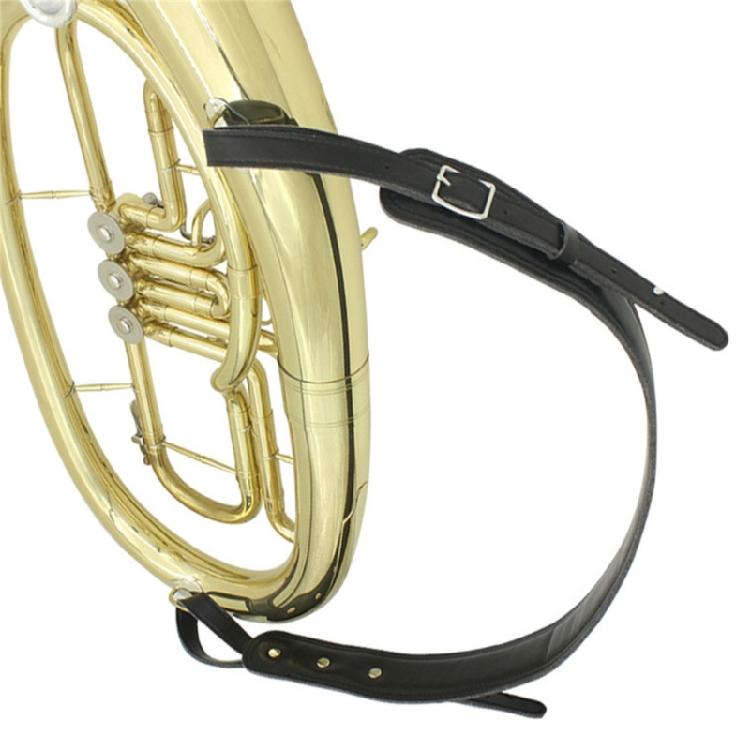 Adjustable Soft Leather Tuba Strap Padded Tuba Belt Hugging Strap Replacement Tuba Shoulder Strap Gift for Musicians