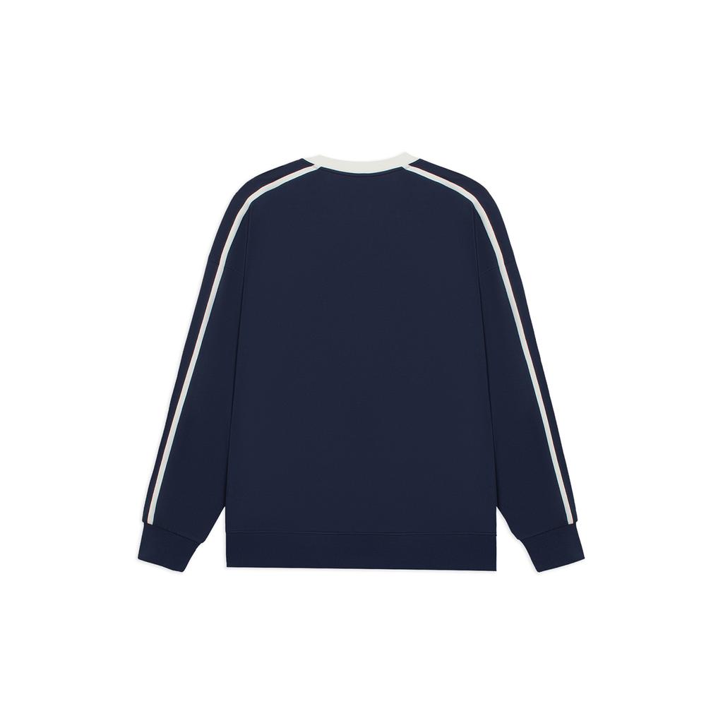 Li Ning Sports Fashion Collection Sweatshirt Unisex Twilight Indigo AWDRD50-8