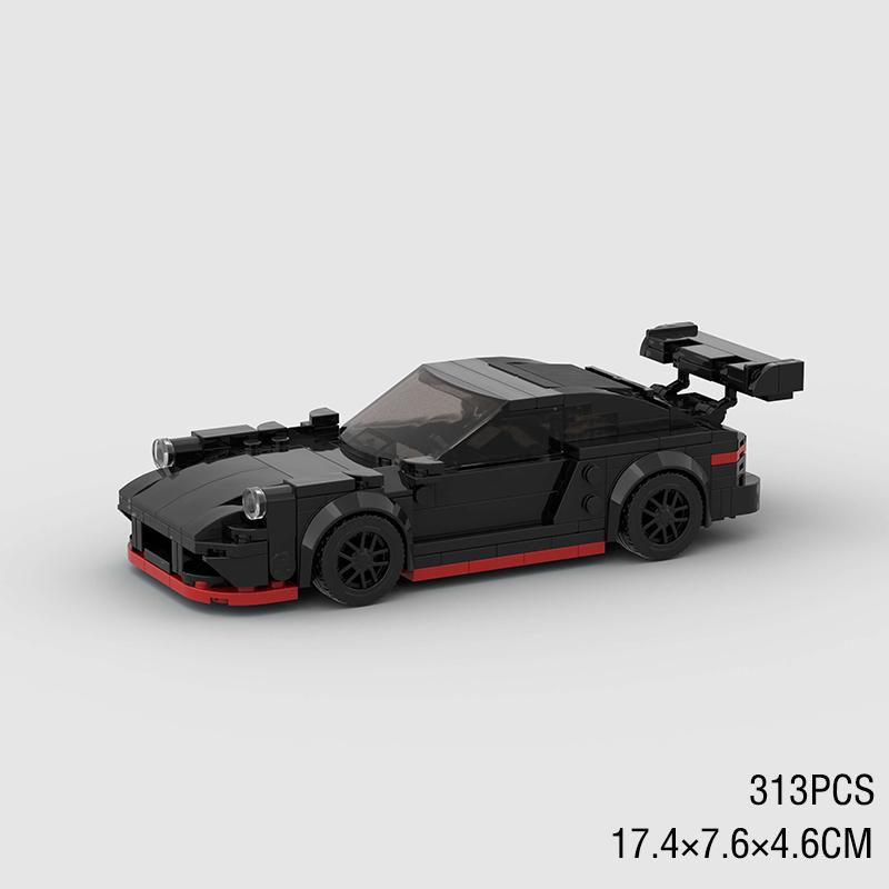 City MOC Car Speed Technical Vehicles Pickup Super Racers Rally Sports Racing Bricks Model Building Blocks Toy Christmas Gift