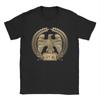 Roman Standard Rome SPQR Roman Empire Gold Mens T Shirt Vintage Tee Shirt Short Sleeve TShirts Cotton Big Size Clothing