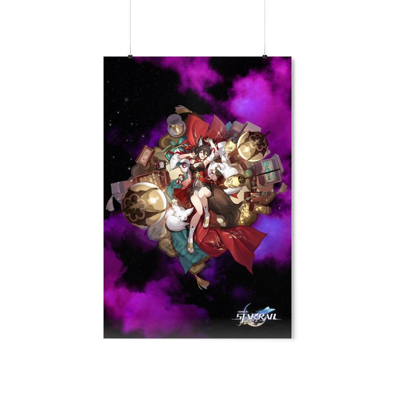 Video Game Honkai: Star Rail Characters Cartoon Anime Art Home Wall Decor Pictures For Room Living Canvas Painting Print Posters