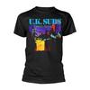 UK SUBS - BRAND NEW AGE BLACK T-Shirt Small