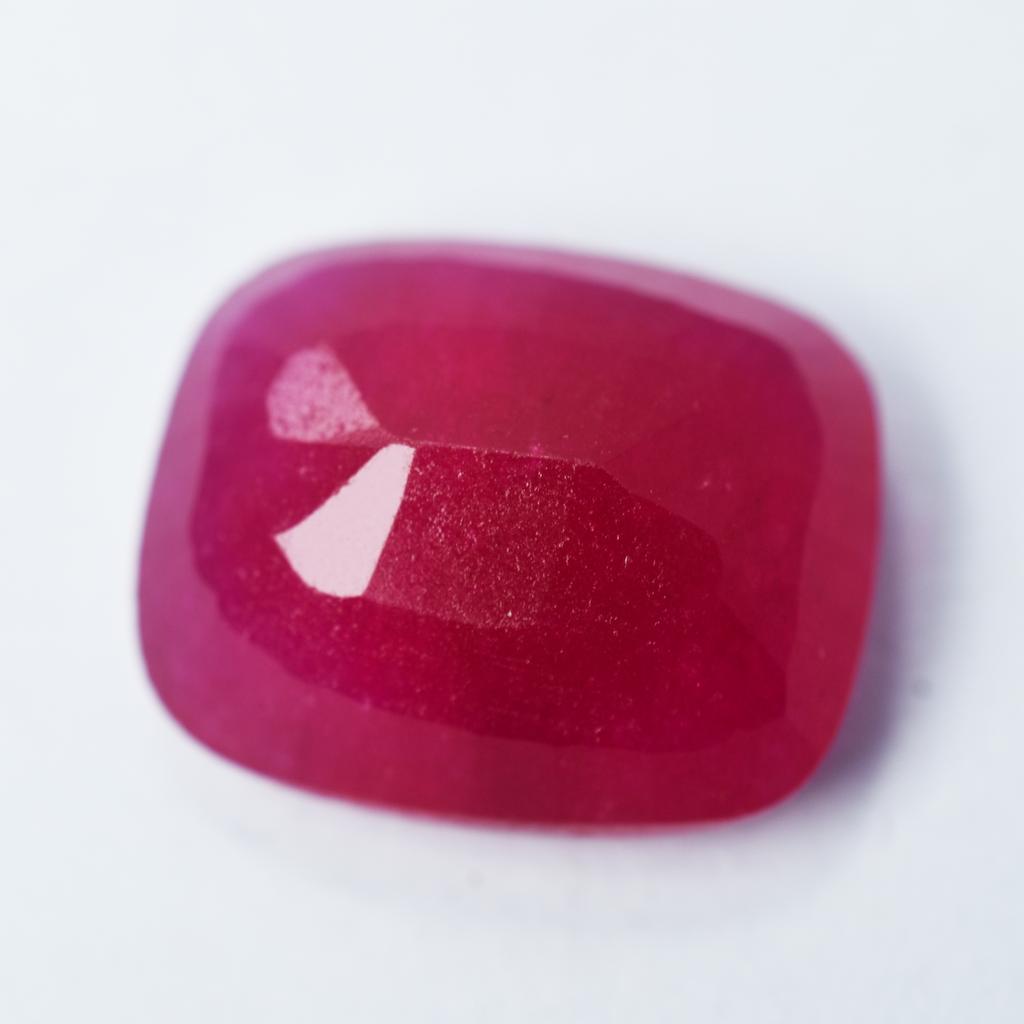 RUBY Red Cushion Cut 8.30 Ct PRECIOUS Natural AAA+ CERTIFIED Loose Gemstone S-994
