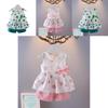 Bezauberndes zweiteiliges Sommerkleid-Set für kleine Mädchen, weich und leicht für Kleinkindalter eins bis drei
