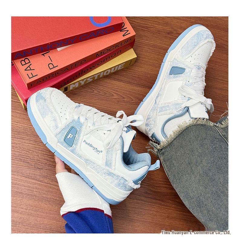 Men's 2025 Autumn Casual Skate Shoes, Breathable and Versatile in White