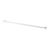 Yamazaki Jitsugyo 5692 Telescopic Long Towel Hanger Bar White Approx. W42~76XD7.4~8.5XH5cm Tower Kitchen Storage Towel Rack Kitchen Accessories