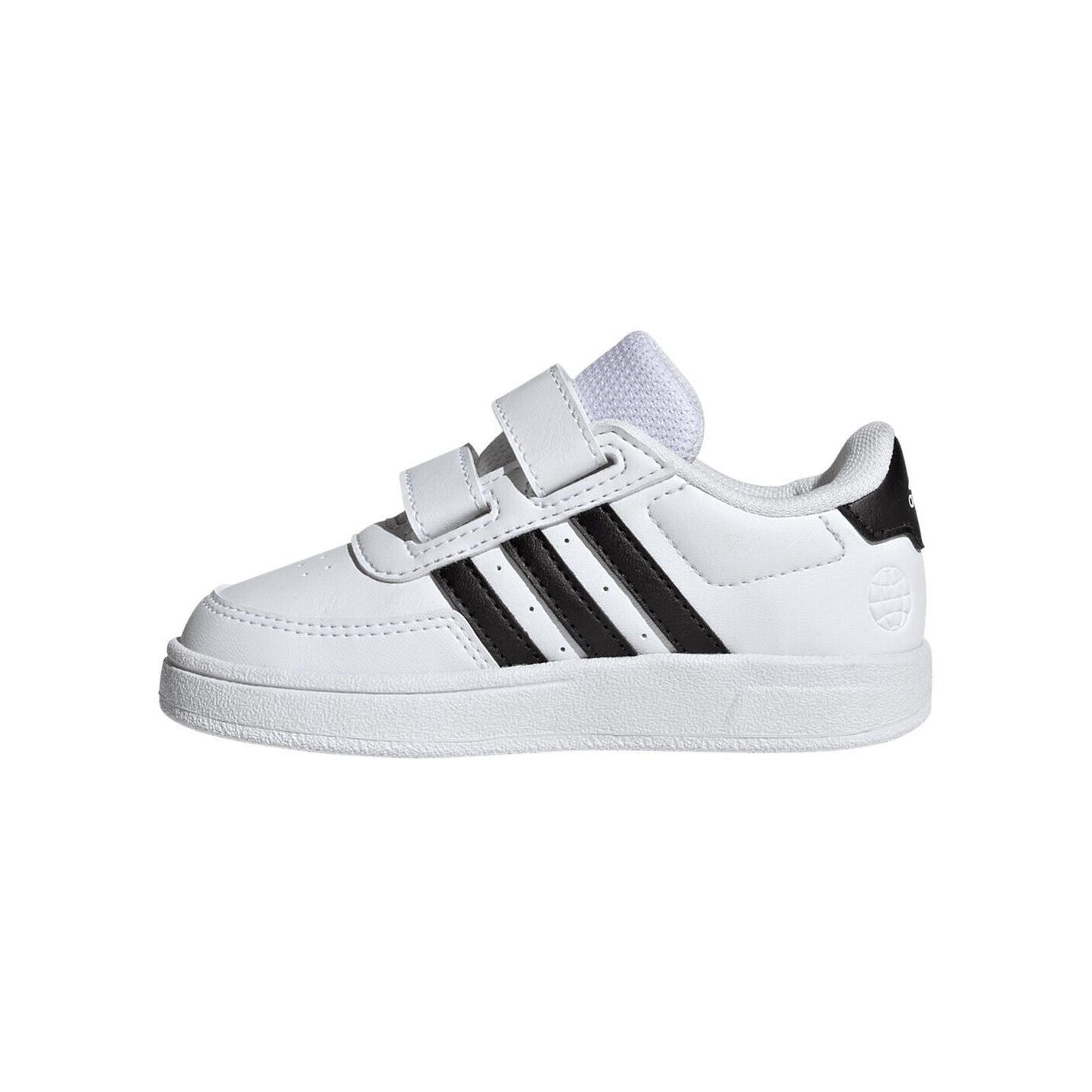 (TD) adidas Breaknet 2.0 White Black Baby HP8970 EU 25.5
