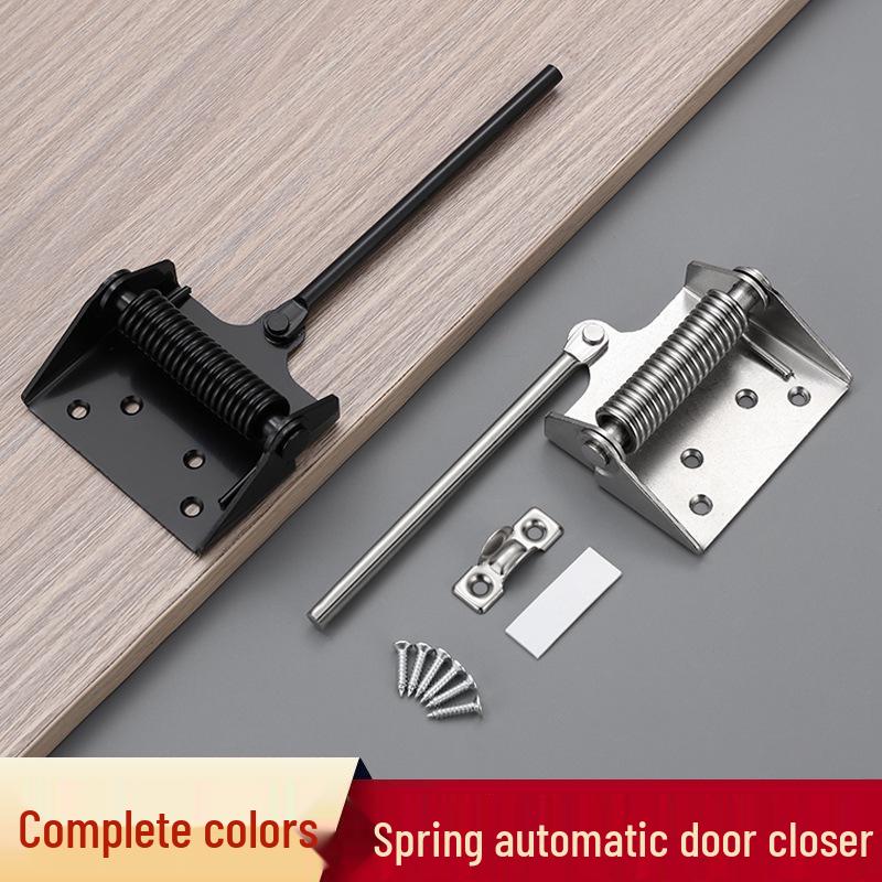 Adjustable Silent Spring Door Closer with Concealed Hinge