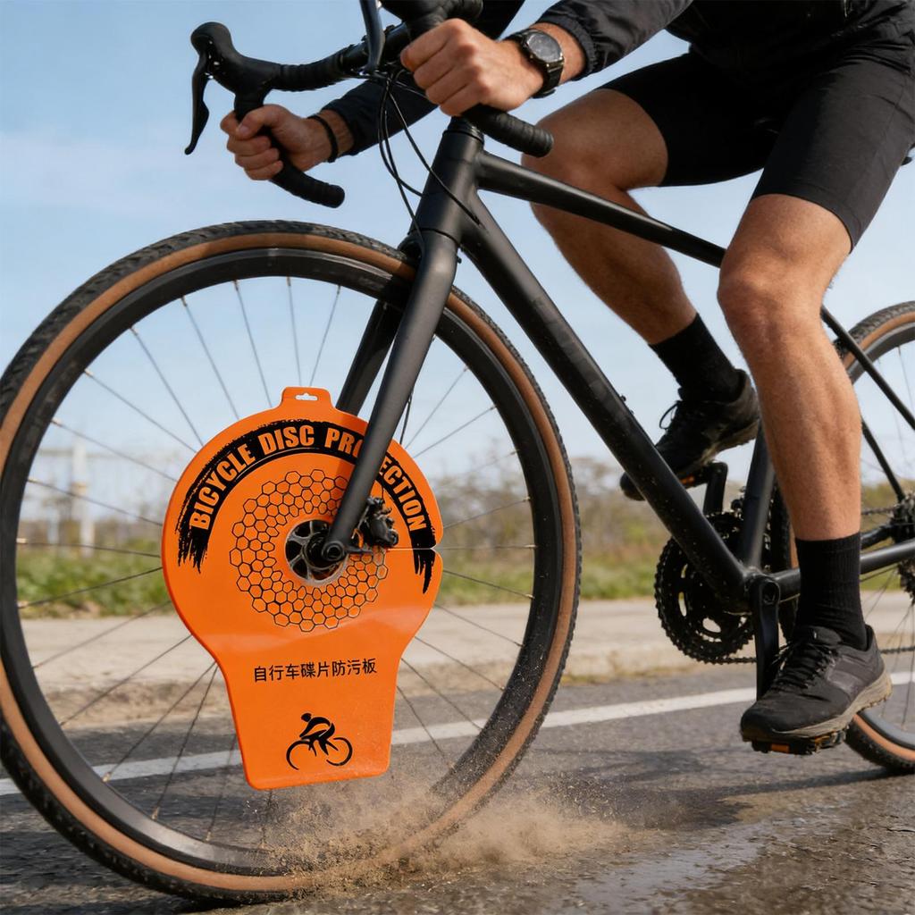 Bike Washing Cover Disc Brake Protection Oil Splash Board Prevent Noise And Degradation for Bike Motorbike Wheels Cleaning