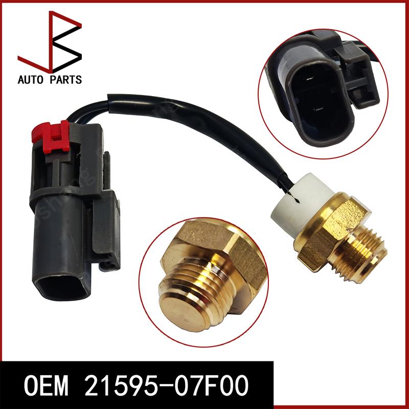 New OEM 21595-07F00 21595-63A00 21595-63A01 Radiator Fan Temperature Switch for NISSAN 100NX 1990-1994 PRIMERA 1990-2002