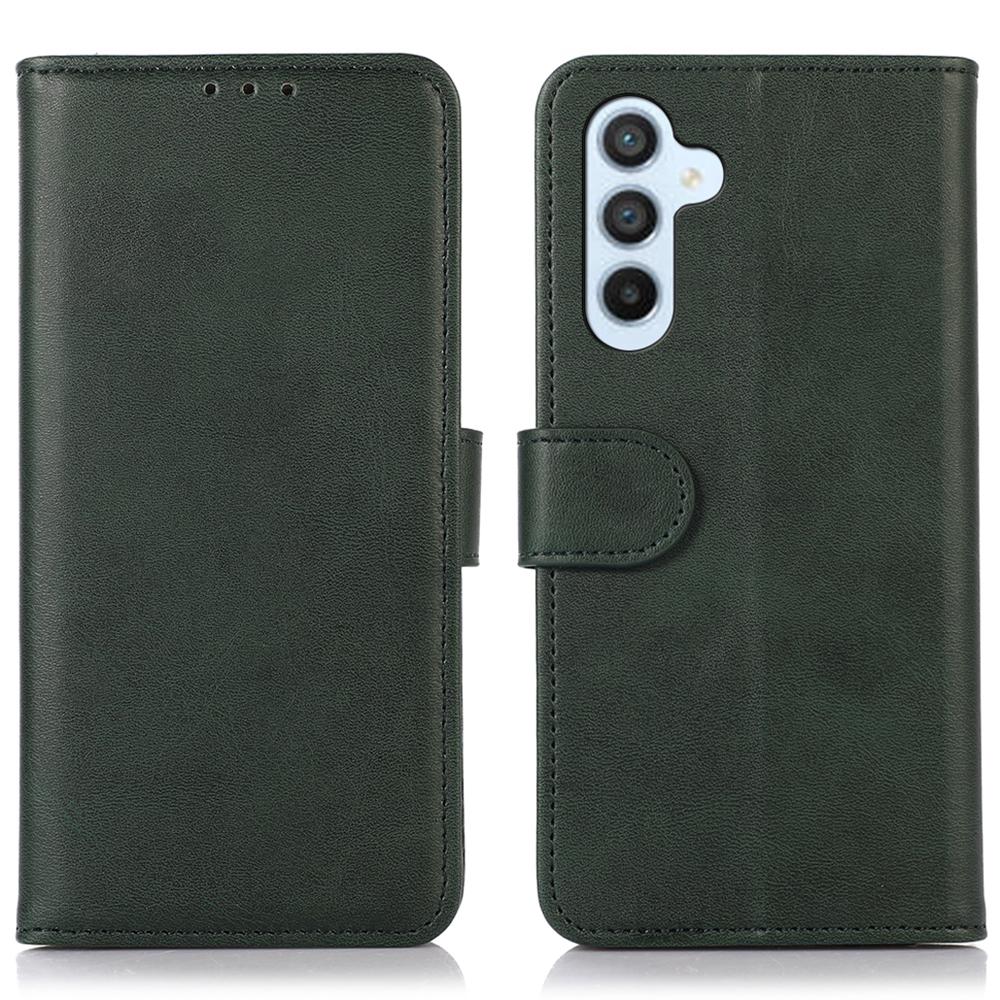 Etui dla Samsung Galaxy A36 5G Skórzane etui portfelowe z teksturą skóry bydlęcej ze stojakiem
