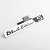 Black Edition S Badge Car Stickers for Lexus LX570 LX470 RX UX GX LS350 Series Modified Accessories Trunk Logo Rear Label Decals