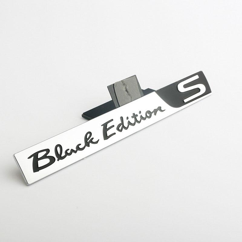 Black Edition S Badge Car Stickers for Lexus LX570 LX470 RX UX GX LS350 Series Modified Accessories Trunk Logo Rear Label Decals