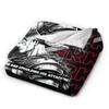 Anime Berserk Plush Blanket Girls Boys  Flannel Throw Blanket For Couch Chair Sofa Bed Soft Design Quality Bedspread Gift