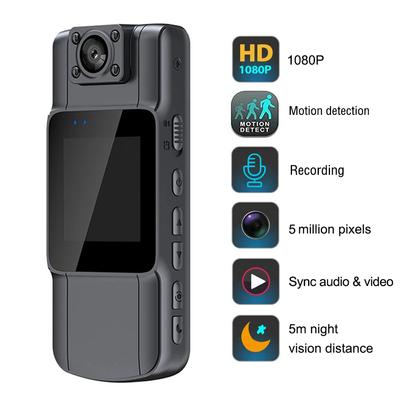 HD 1080P Mini Camera Infrared Night Vision With IPS Screen Motion Detection Security Small Camcorder Sport DV DVR Loop Recording