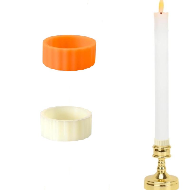 Hugger Grips Candle Rings Holders Stay Put Keep The Candles Upright And Place In