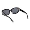 TF Fashion Trend Cat Eye Sunglasses Unisex sunglasses Black FT1295-K_01A