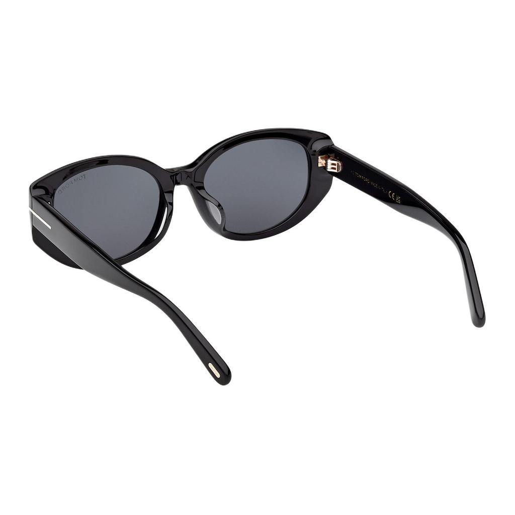 TF Fashion Trend Cat Eye Sunglasses Unisex sunglasses Black FT1295-K_01A