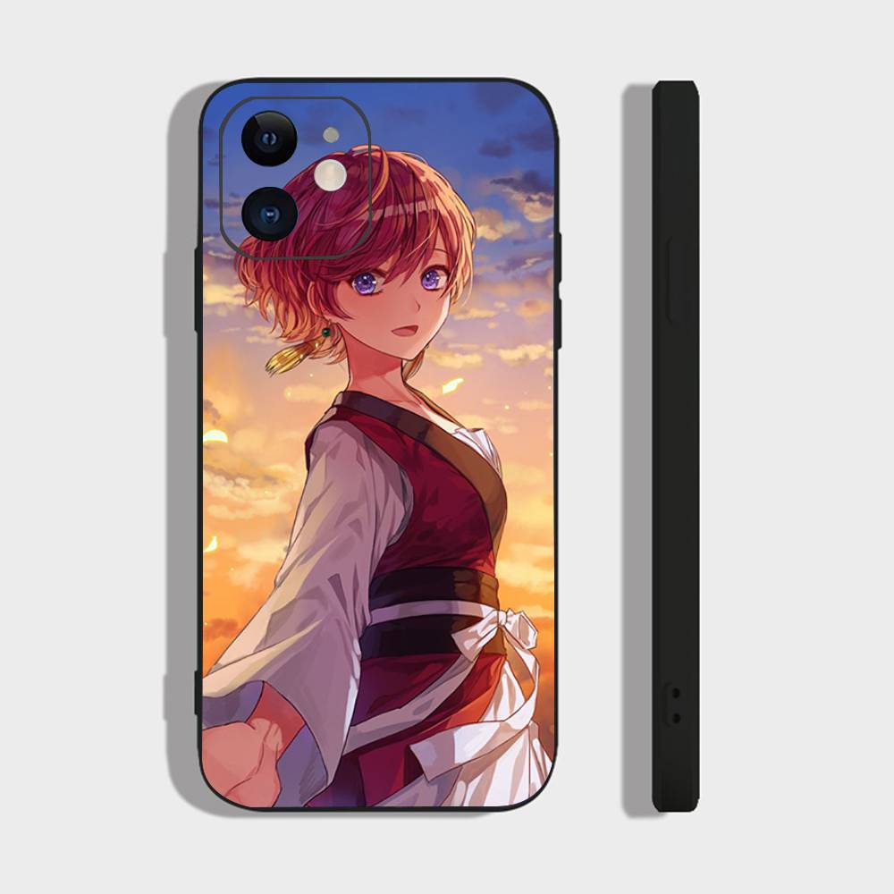 

Yona Anime Akatsuki No Yona Phone Case For IPhone 17 Air 16 15 14 13 Pro Max 11 12 Black Silicone Cover IPHONE 15PRO
