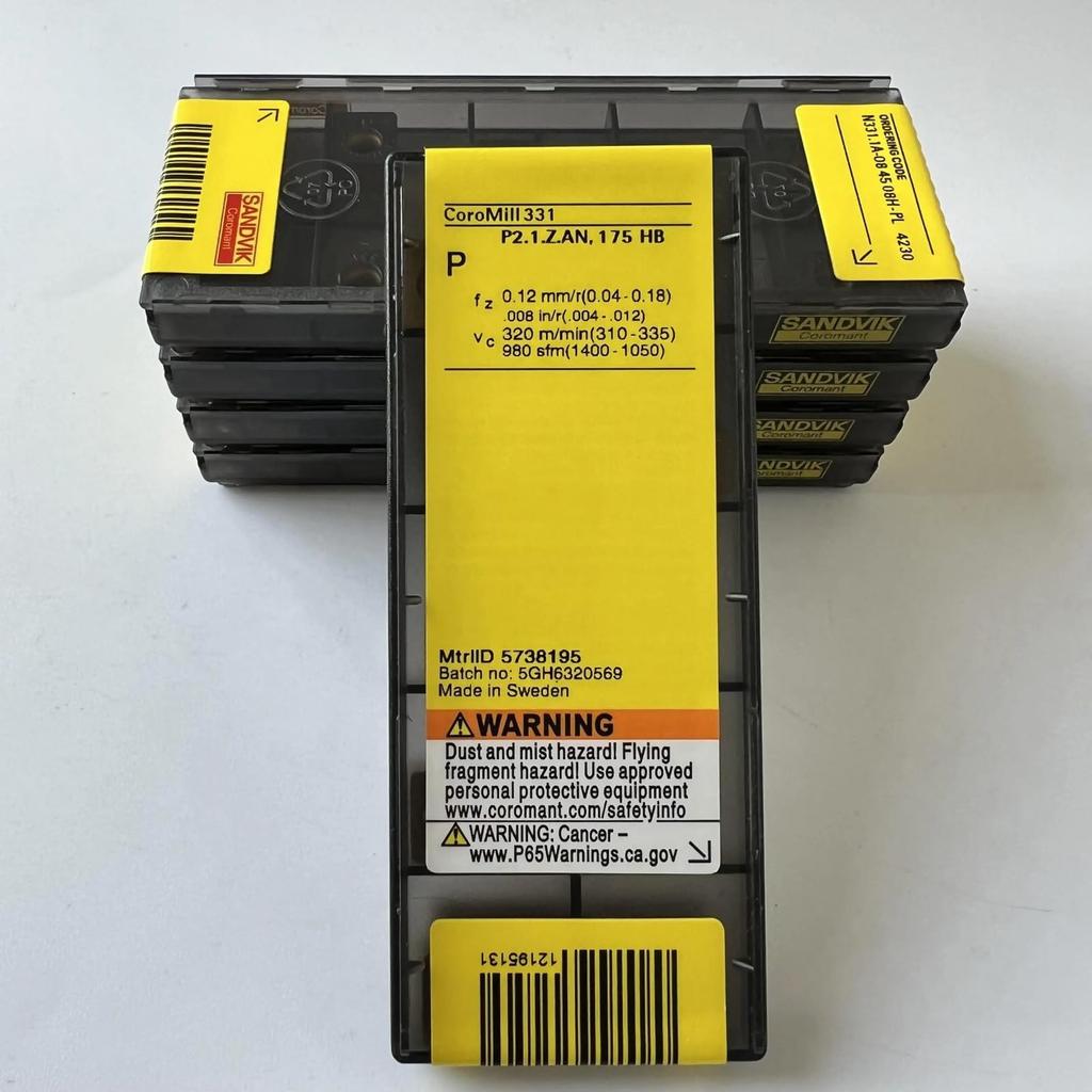 Original Sandvik / N331.1A-084508H-PL 4230 /CNC CARBIDE tool blade 10 Pcs