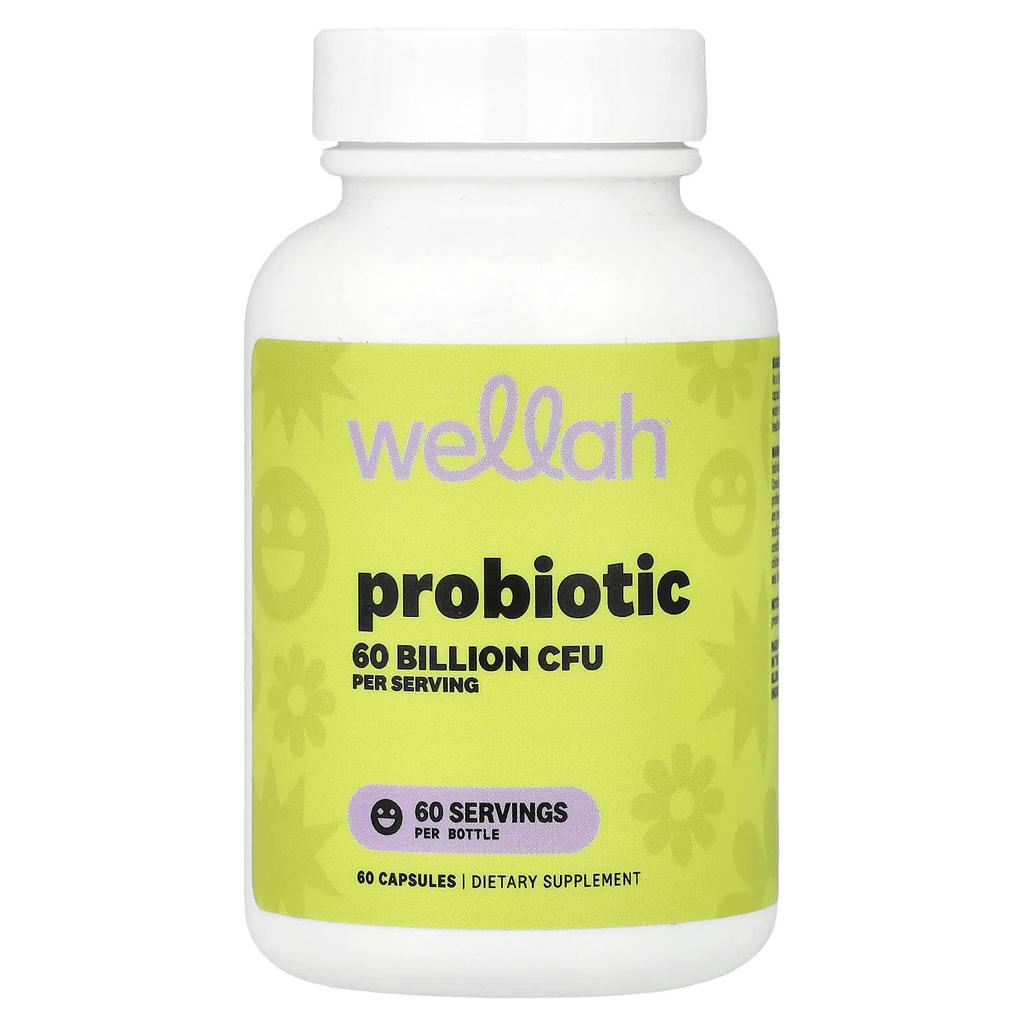 Wellah Probiotic, 60 Capsules