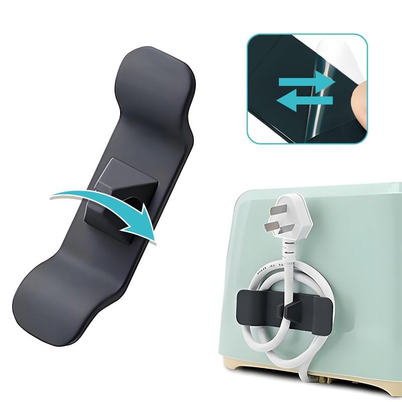 6 Pcs Kabel Wickler Küche Lagerung Draht Organizer Clip Halter Selbst Klebe Kaffeemaschine Küche Geräte Wickler Feste