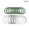 Clutch Friction Plates Steel Disc Kit For Zongshen NC250 NC450 AVANTIS Enduro MOTOLAND SM-MOTORS KAYO BSE Motorcycle Engine Part