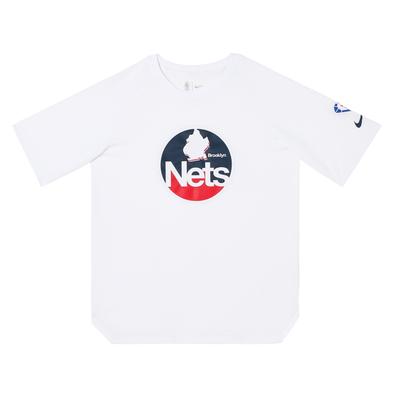 Schnelltrocknendes T-Shirt NBA 75th Anniversary Edition Brooklyn Nets Basketball-Pullover Kurzarm Jugend Kinder Oberteile 3Z2B7HC2R-NYN