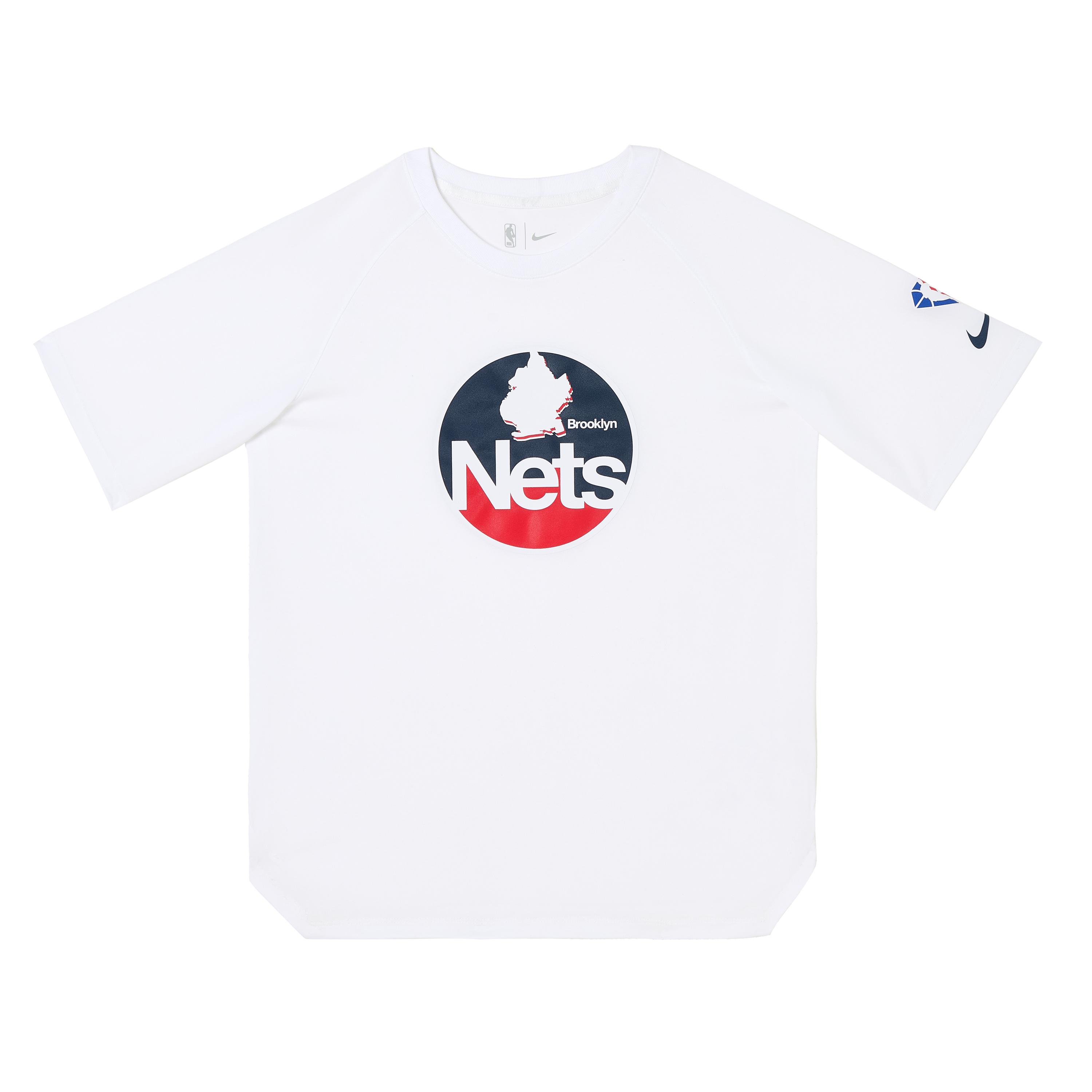 

Nike Быстросохнущая футболка NBA издание к 75-летию Бруклин Нетс баскетбольный пуловер с коротким рукавом молодежная детская 3Z2B7HC2R-NYN S