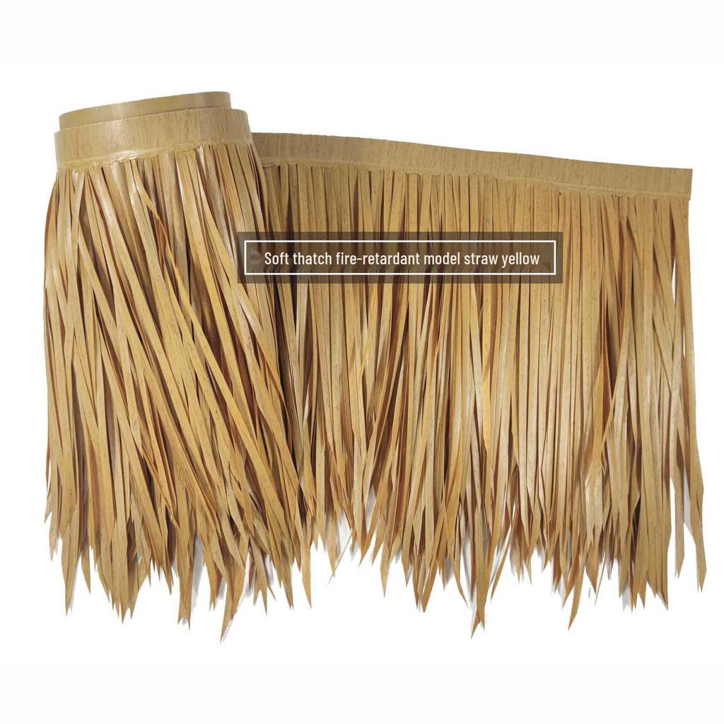 Simulated Fur Thatched Roof Roll for Gazebos and Houses