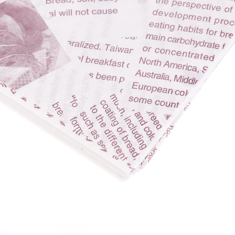 50 Stück Backverpackung Lebensmittelverpackung Fettabweisende Papiertüte Sandwich Donut Brotverpackung Hamburger Küchenzubehör 18*18Cm