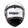 Men's and Women's Double Lenses Big Tail Motorcycle Riding Winter Cool Personality Full Helmet