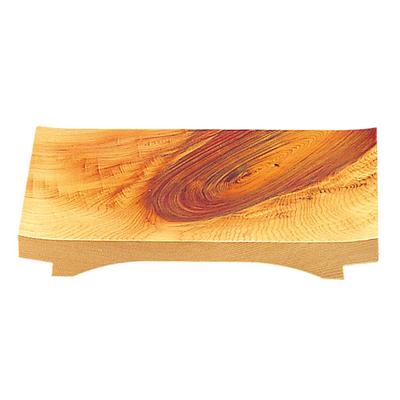 Yamako Hinoki und Platte 32123 Rot gebeizt (27x18cm)