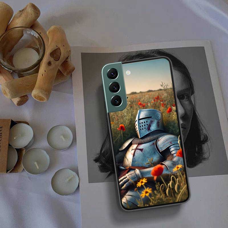 Flower Knight of the Light Phone Case For Samsung Galaxy S22 S25 Ultra S21 S10 Plus S26 Edge S20 S23 S24 FE Cover Silicone S
