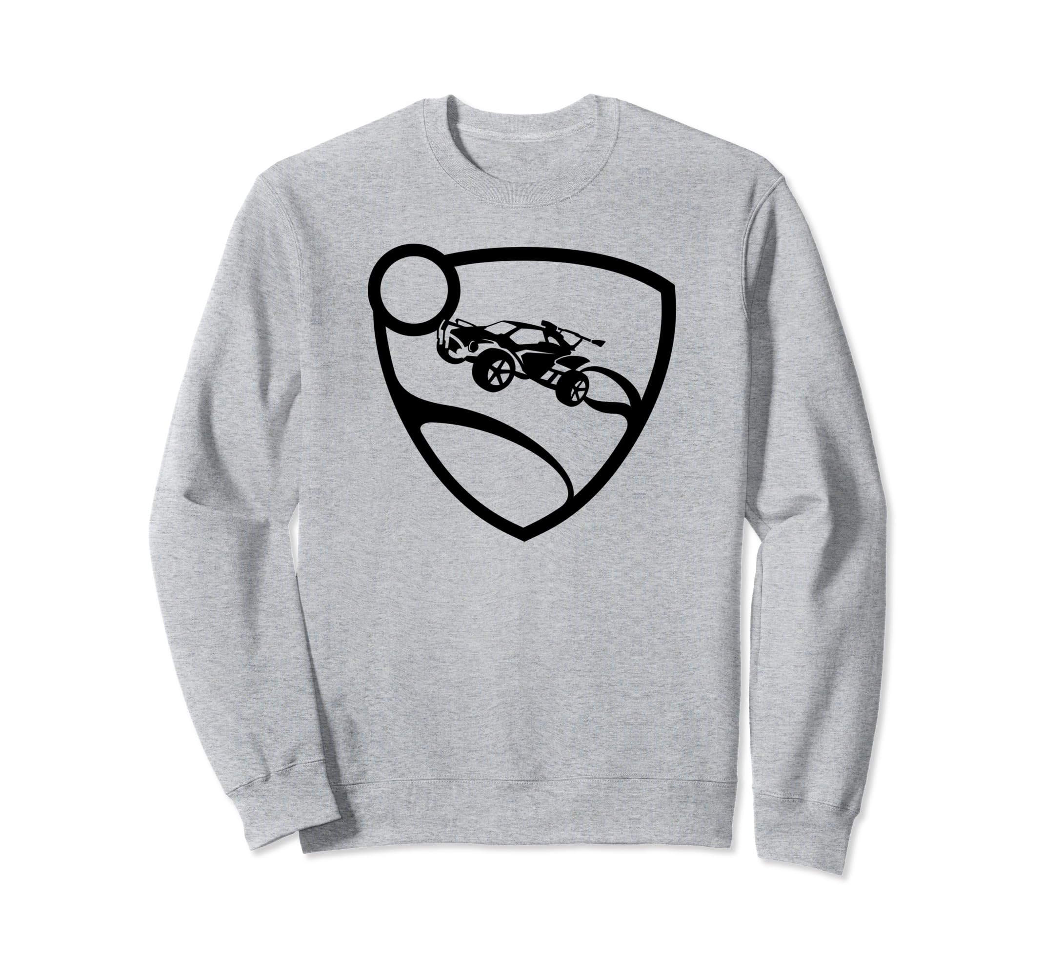 Толстовка с черным логотипом Rocket League