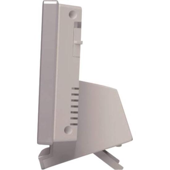 Seiko Relógio SQ762W Alarme Humidade Noite Branco Relógio, Sempre Ligado, Rádio-Controlado, Digital, Calendário, Temperatura, Visor, Visibilidade,