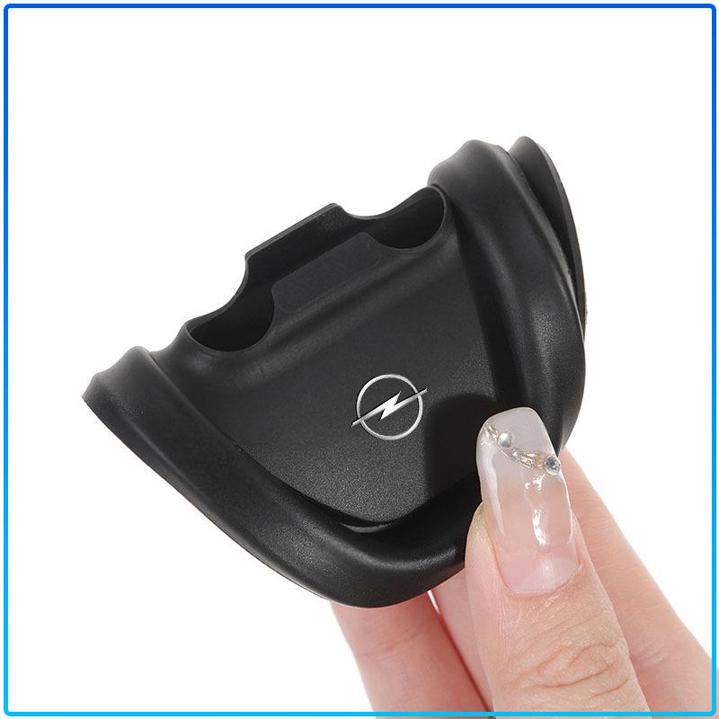 4pcs Car Door Cushion Silicone Door Lock Buckle Protective Cover For Opel Astra H G J Insignia Mokka Zafira Corsa Vectra B C D